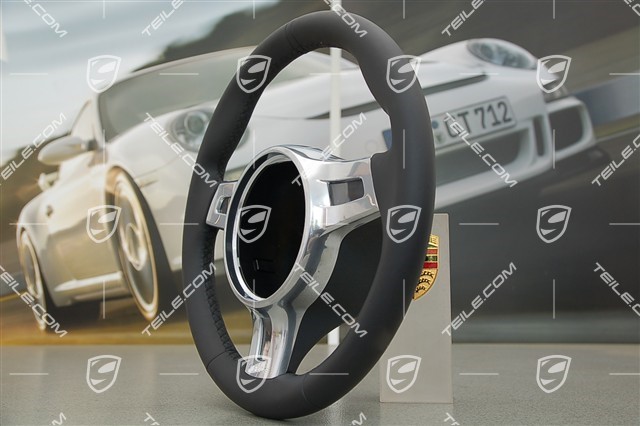 Sportowa kierownica, Sport Design (Facelift), ręczna skrzynia biegów, czarna skóra