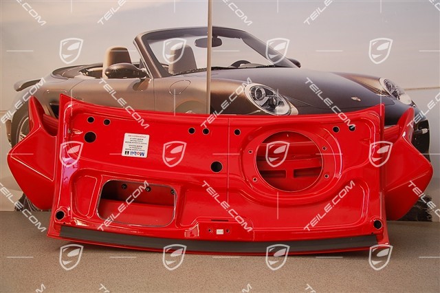 GT3 Engine lid set incl. spoiler (wing), air scoop L+R, grille L+R, lip spoiler and all small pieces