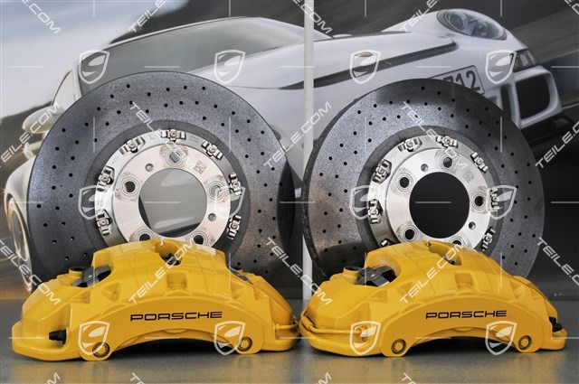 PCCB Panamera ceramic brake kit (4 brake discs, 4 callipers + pads)