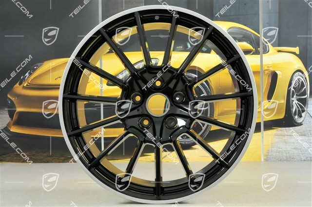 21-inch SportPlus wheel, front, 10J x 21 ET50, black high gloss