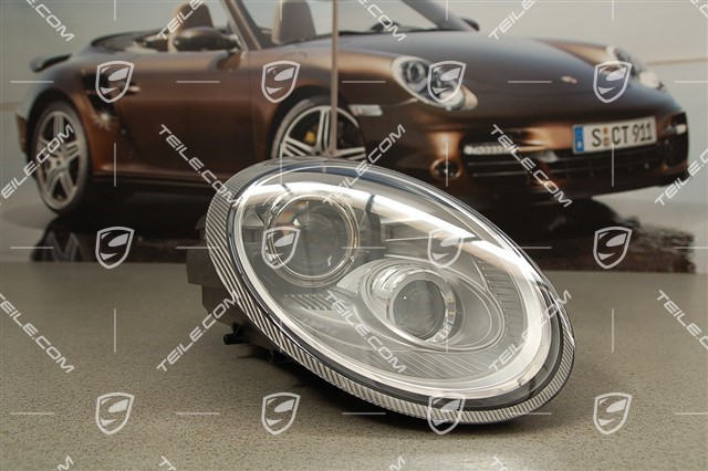 Litronic (xenon) headlight with dynamic curve light, without xenon bulb and control unit, R