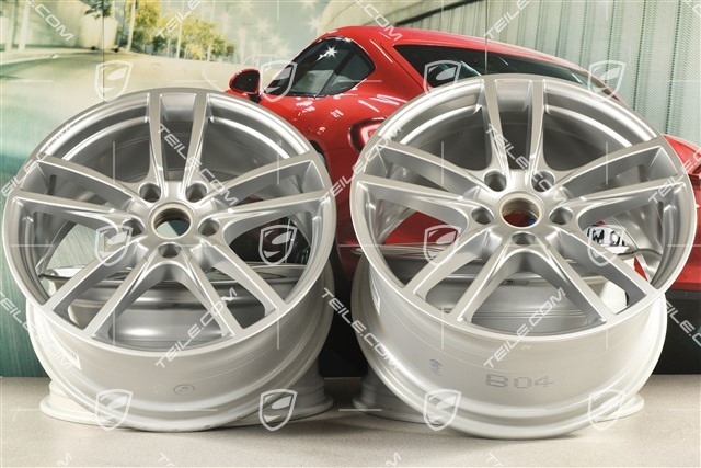 20-inch Cayenne Sport COUPE Design wheel rim set, 10,5J x 20 ET55 + 9J x 20 ET50