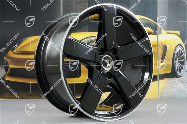21-inch wheel Cayenne Sport Classic, 10J x 21 ET50, black high gloss