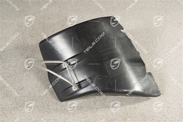 Air guide / duct / Wheel-well liner, Front, 911R/ GT3/ GT3RS, L