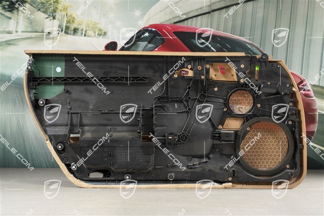 Door trim panel, Coupé/Targa/Cabrio, Bose sound system, leatherette, Sand beige, R