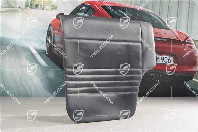 Back seat lower / cushion, Coupe/Targa, leatherette, Metropole blue, R