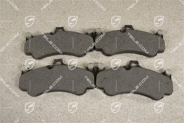 Brake pad repair set, PCCB ceramic brake, GT2/GT3/GT