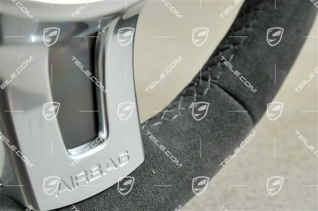 SportsDesign steering wheel, Sport Chrono, Alcantara, black