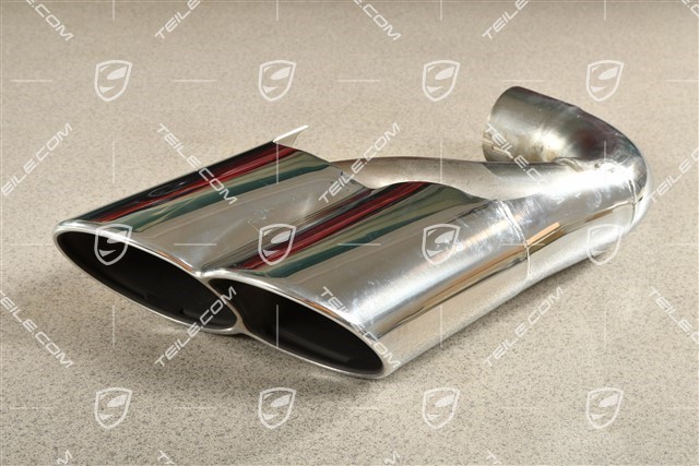 Dual tailpipe, 4-Pipe-Look, R
