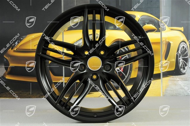 20" Sport Design wheel rim set, 8,5J x 20 ET51 + 11J x 20 ET52, black satin matt
