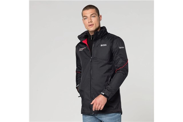 Porsche Motorsport Rain jacket, black, size L