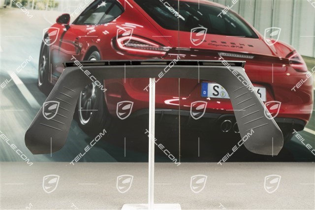 GT3 RS, Trim for Exhaust system tail pipe, Black matte