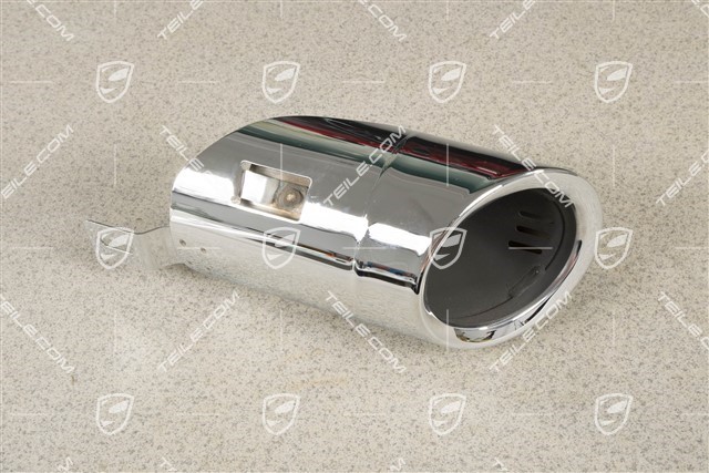 Sport exhaust system tail pipe, polished, inner, R