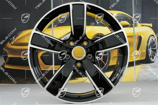 20-inch wheel Carrera Sport, 8,5J x 20 ET49, Jet Black Metallic
