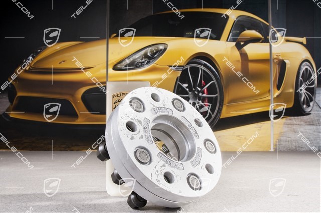 Spacers (17 mm), rear wheels incl. wheel nuts