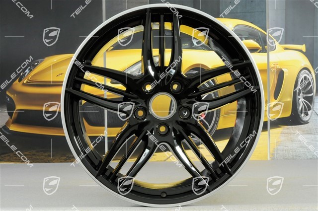20-inch wheel, Sport Design, 11J x 20 ET70, black high gloss