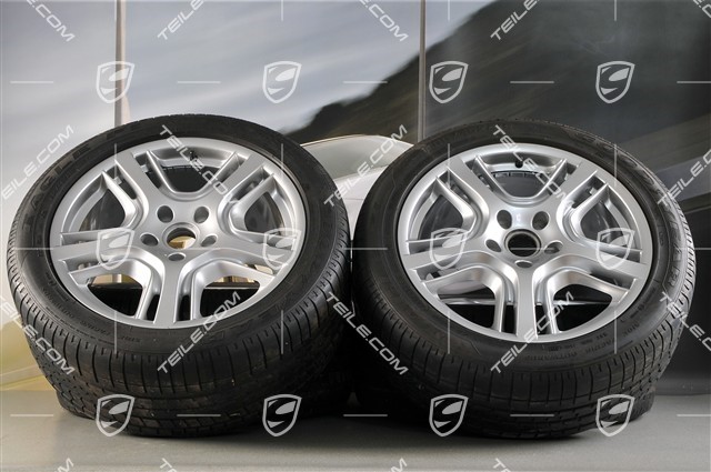 19-inch Panamera Design summer wheel set, wheels 9J x 19 ET 60 + 10J x 19 ET61 + tyres 255/45 R19+285/40 R19