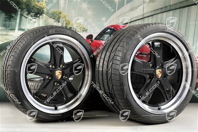 19-inch "911 Sport Classic" summer wheel set, wheels 8,5J x 19 ET55 + 11,5J x 19 ET67, Michelin tyres 235/35 ZR19 + 305/30 ZR19