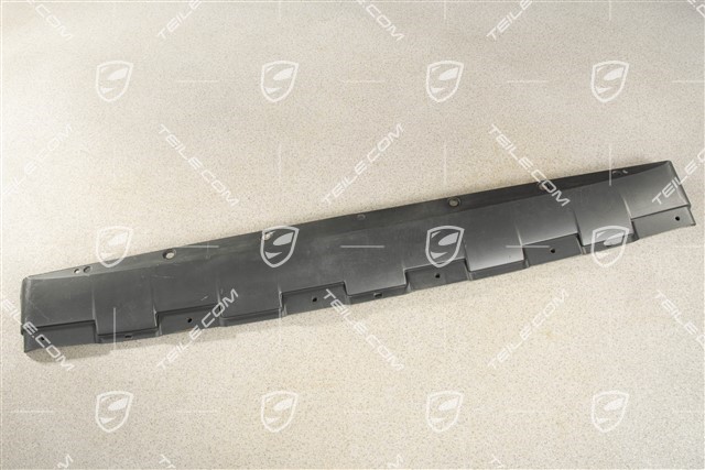 Skid plate trim, V6 / S, stainless steel, lower part