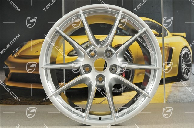 20-inch Carrera S III wheel rim set, 8,5J x 20 ET51 + 11J x 20 ET70, brilliant chrome finish