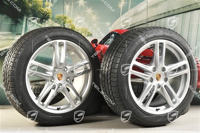 19-inch TURBO winter wheel set, wheels 9J x 19 ET 60 + 10J x 19 ET61 + winter tyres 255/45 R19 + 285/40 R19