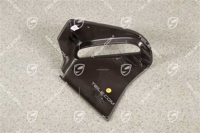 Seat belt cover / trim / rosette, rear side trim panel, Espresso, Cabrio, R