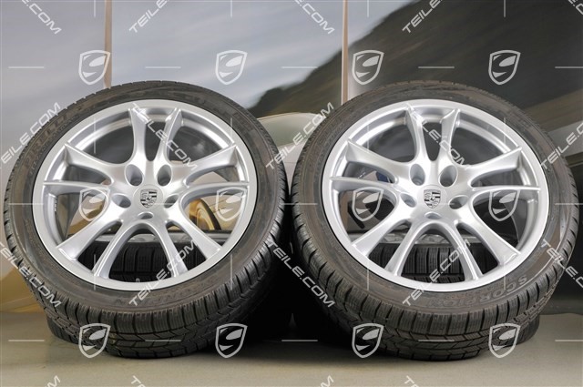 21-inch Cayenne Sport / GTS winter wheel set, wheels 10Jx21 ET50, tyres 295/35 R21Y