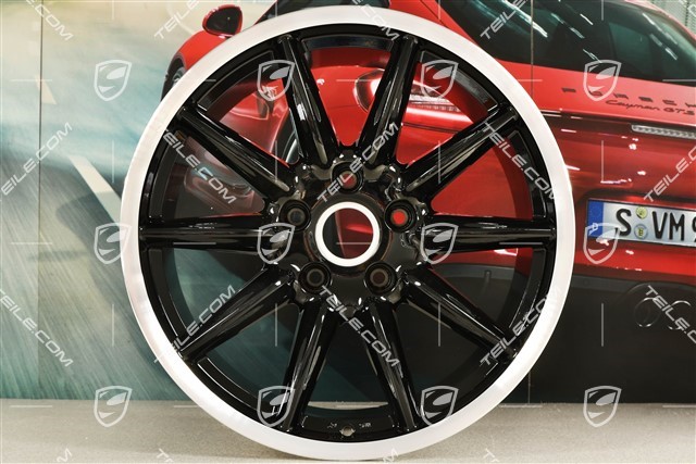 19-inch "Carrera Sport" wheel rim, 11,5J x 19 ET67, black high gloss
