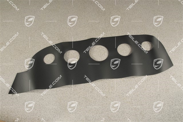 Dashboard panel trim, cover for Instrument cluster cover panel, Black