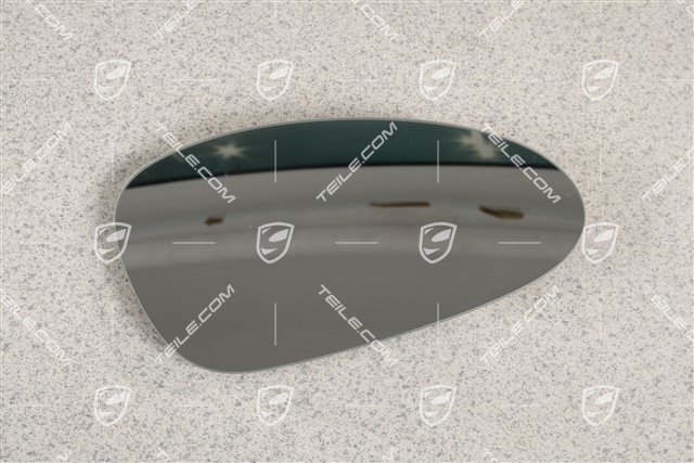 Door mirror glass, convex, dimmable, R