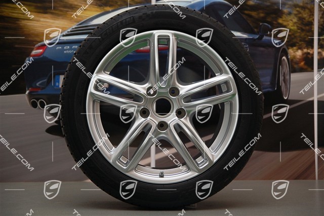 19-inch TURBO winter wheel set, wheels 9J x 19 ET 60 + 10J x 19 ET61 + Michelin winter tyres 255/45 R19+285/40 R19, TPMS sensors