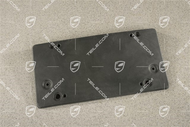Front bumper licence plate support / holder, Sport Design Package, USA