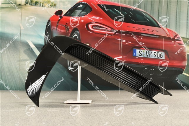 GTS / Sport Design, Front bumper lateral trim cover, Black, R