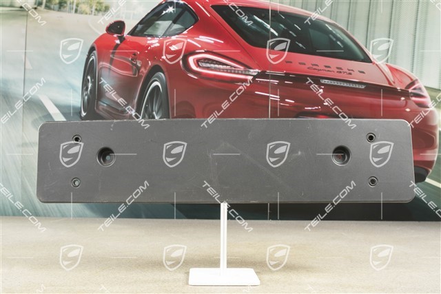 Number plate holder, Turbo / GTS
