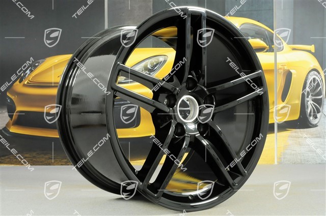 19-inch disc wheel Carrera, 11J x 19 ET69, black high gloss