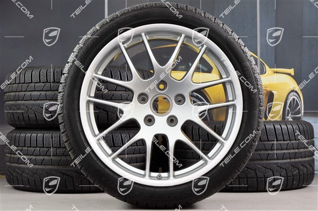 20-inch RS Spyder winter wheel set, wheels: 9,5J x 20 ET65 + 10,5J x 20 ET65 + NEW Pirelli winter tyres 255/40 R20 + 285/35 R20 + TPM sensors