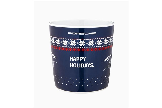 Becher Collector's Cup No. 2 – Christmas / Weihnachten, blau, 500 ml