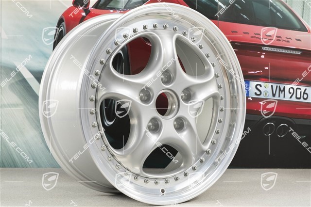 18" Carrera RS wheel rim set, Speedline, 8J x 18 ET52 + 10J x 18 ET65