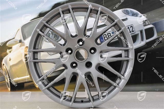 20-inch RS Spyder Design wheel, 9,5J x 20 ET47, decorative silver and titanium