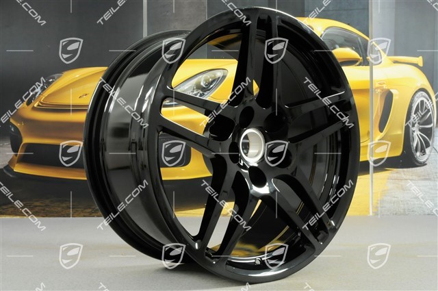 18-inch wheel Macan S, 9J x 18 ET21, black high gloss
