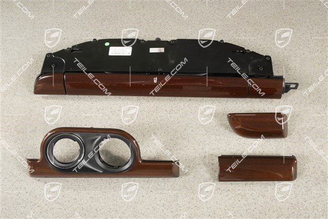 Dashboard trim moulding set / kit, Mahagoni
