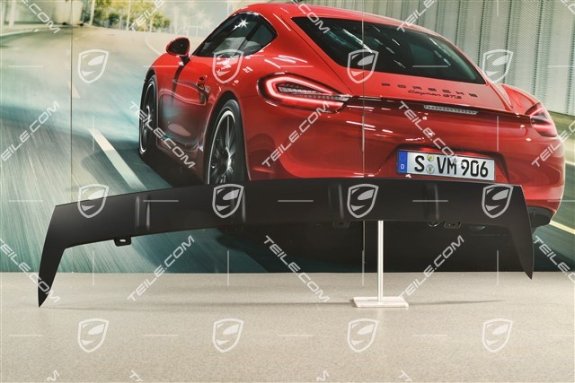 Sport Design, Rear bumper lower cover / diffuser, Black matte