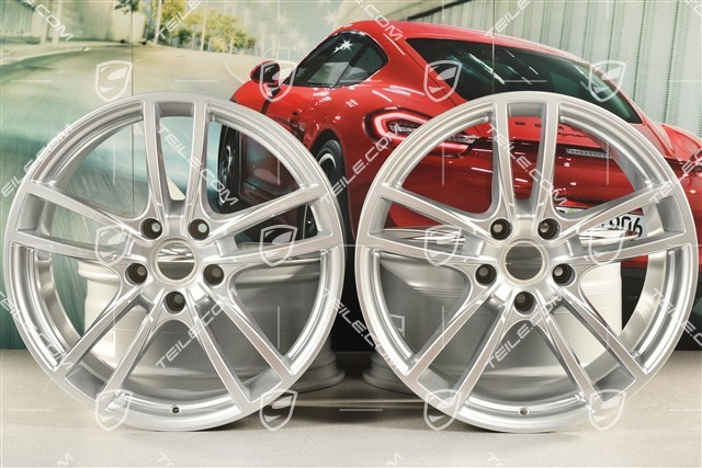 20-inch Cayenne Sport COUPE Design wheel rim set, 10,5J x 20 ET55 + 9J x 20 ET50