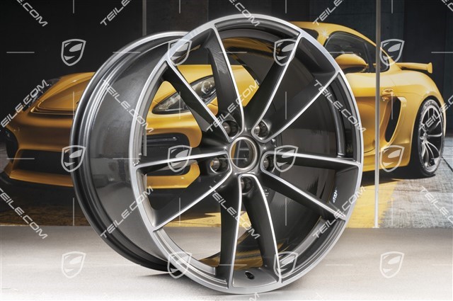 21-inch wheel rim Carrera Classic, 11,5 J x 21 ET67, Titan