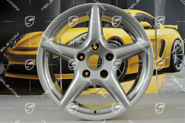 18-inch Carrera III wheel set, 8J x 18 ET57 + 10J x 18 ET58, C2 / C2S