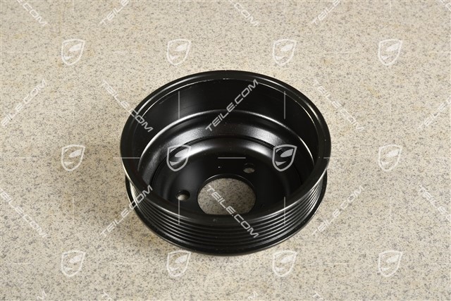 Power steering pump pulley PDCC