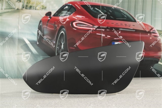 GT3 RS, Spoilerek, część boczna skrzydła, czarny mat, L