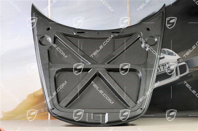 Lid front, GT3 RS, Carbon