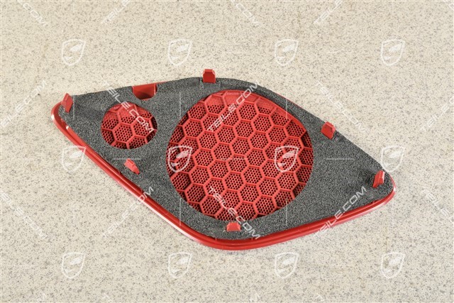 Speaker cover / grille, Bordeaux red, R