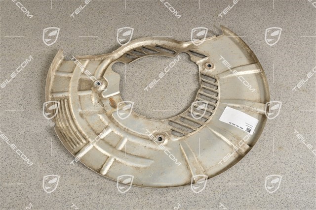 Front axle disc brake protective plate, PCCB, R